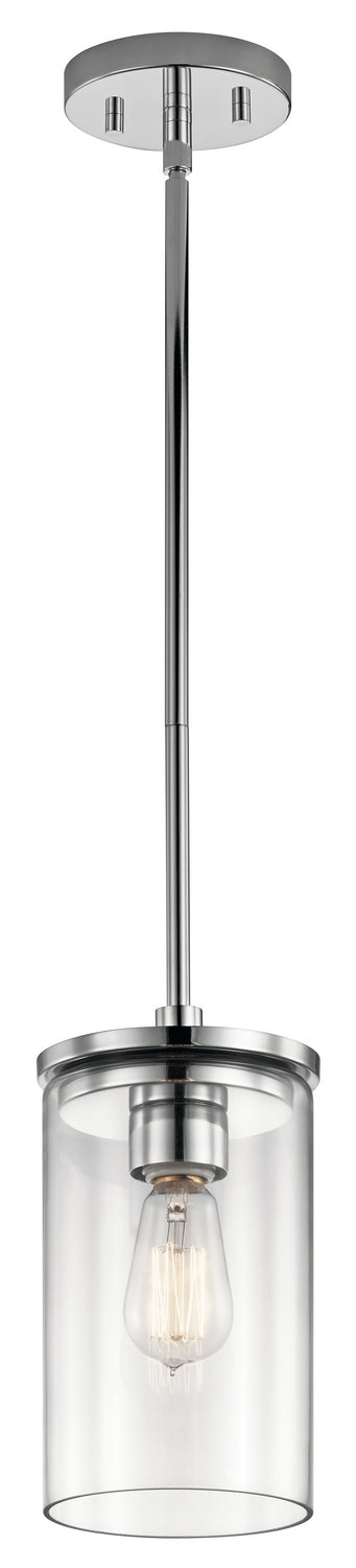 Kichler Canada - 43996CH - One Light Mini Pendant - Crosby - Chrome