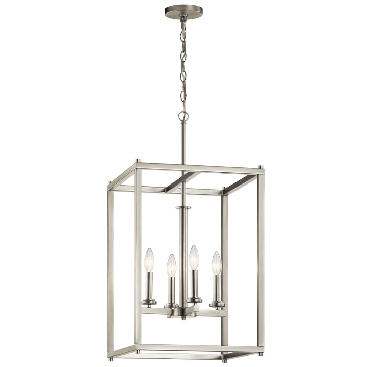 Kichler Canada - 43998NI - Four Light Foyer Pendant - Crosby - Brushed Nickel