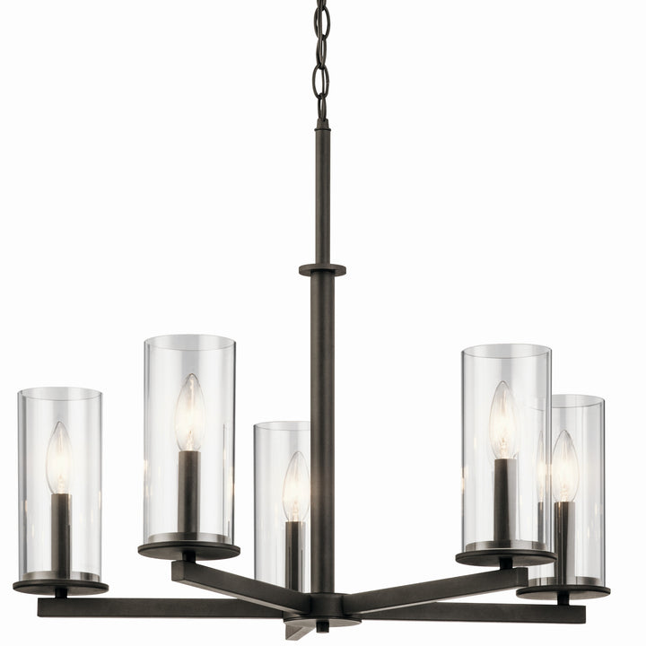Kichler Canada - 43999OZ - Five Light Chandelier - Crosby - Olde Bronze