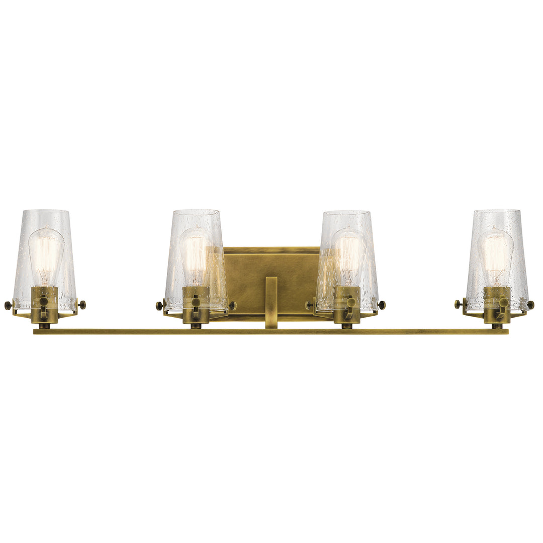 Kichler Canada - 45298NBR - Four Light Bath - Alton - Natural Brass