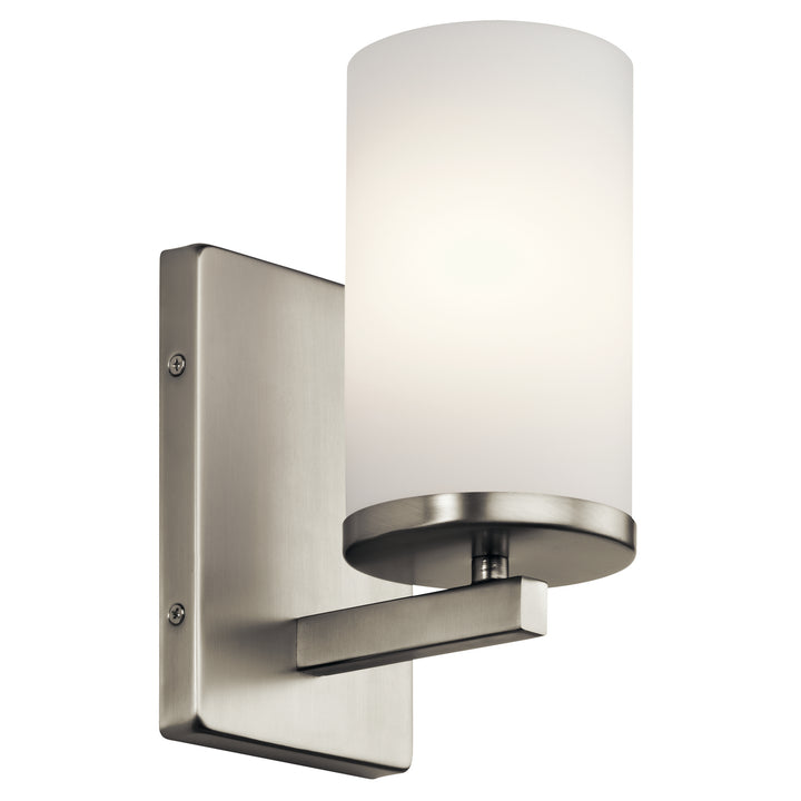 Kichler Canada - 45495NI - One Light Wall Sconce - Crosby - Brushed Nickel