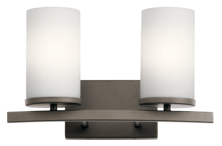 Kichler Canada - 45496OZ - Two Light Bath - Crosby - Olde Bronze