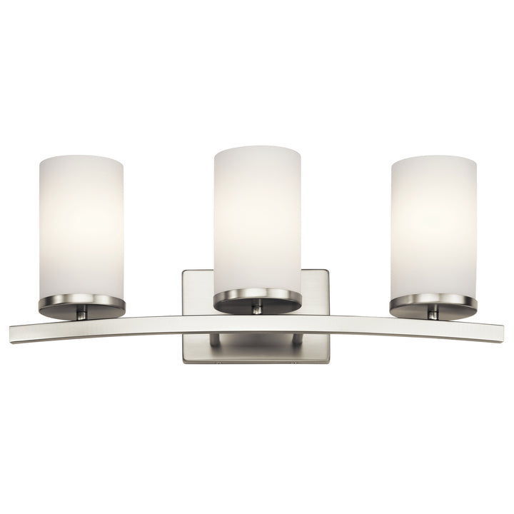 Kichler Canada - 45497NI - Three Light Bath - Crosby - Brushed Nickel