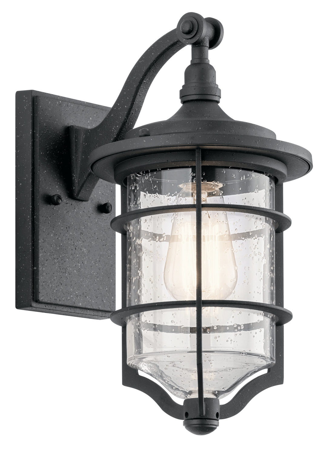 Kichler Canada - 49126DBK - One Light Outdoor Wall Mount - Royal Marine - Distressed Black