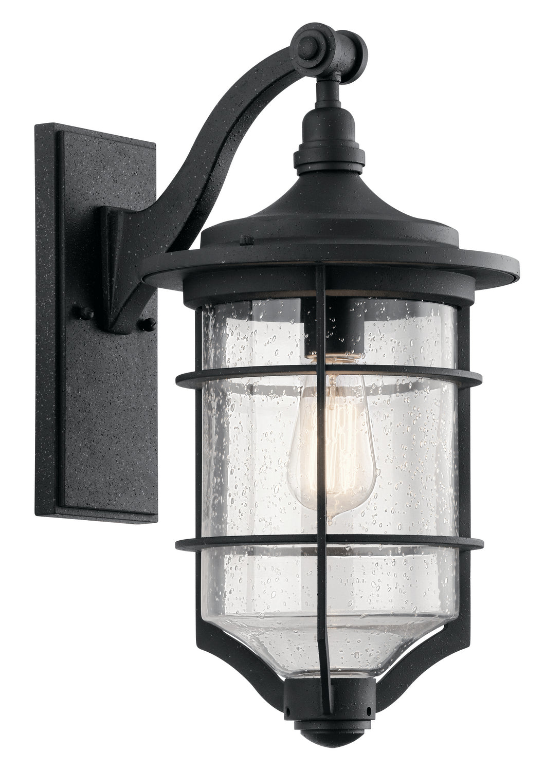 Kichler Canada - 49127DBK - One Light Outdoor Wall Mount - Royal Marine - Distressed Black