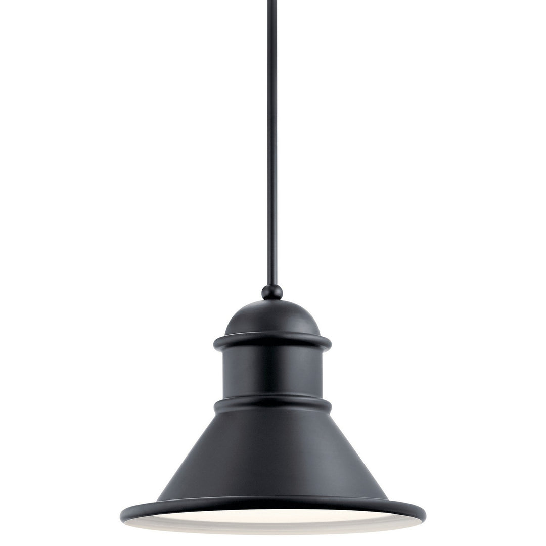 Kichler Canada - 49777BK - One Light Outdoor Pendant - Northland - Black