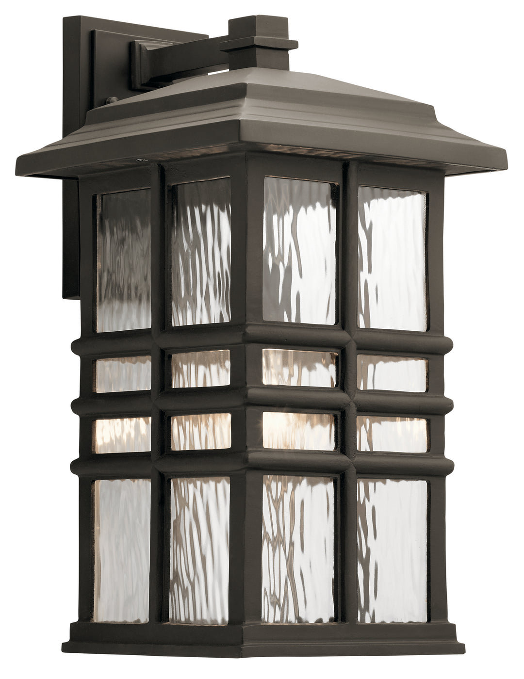 Kichler Canada - 49831OZ - One Light Outdoor Wall Mount - Beacon Square - Olde Bronze