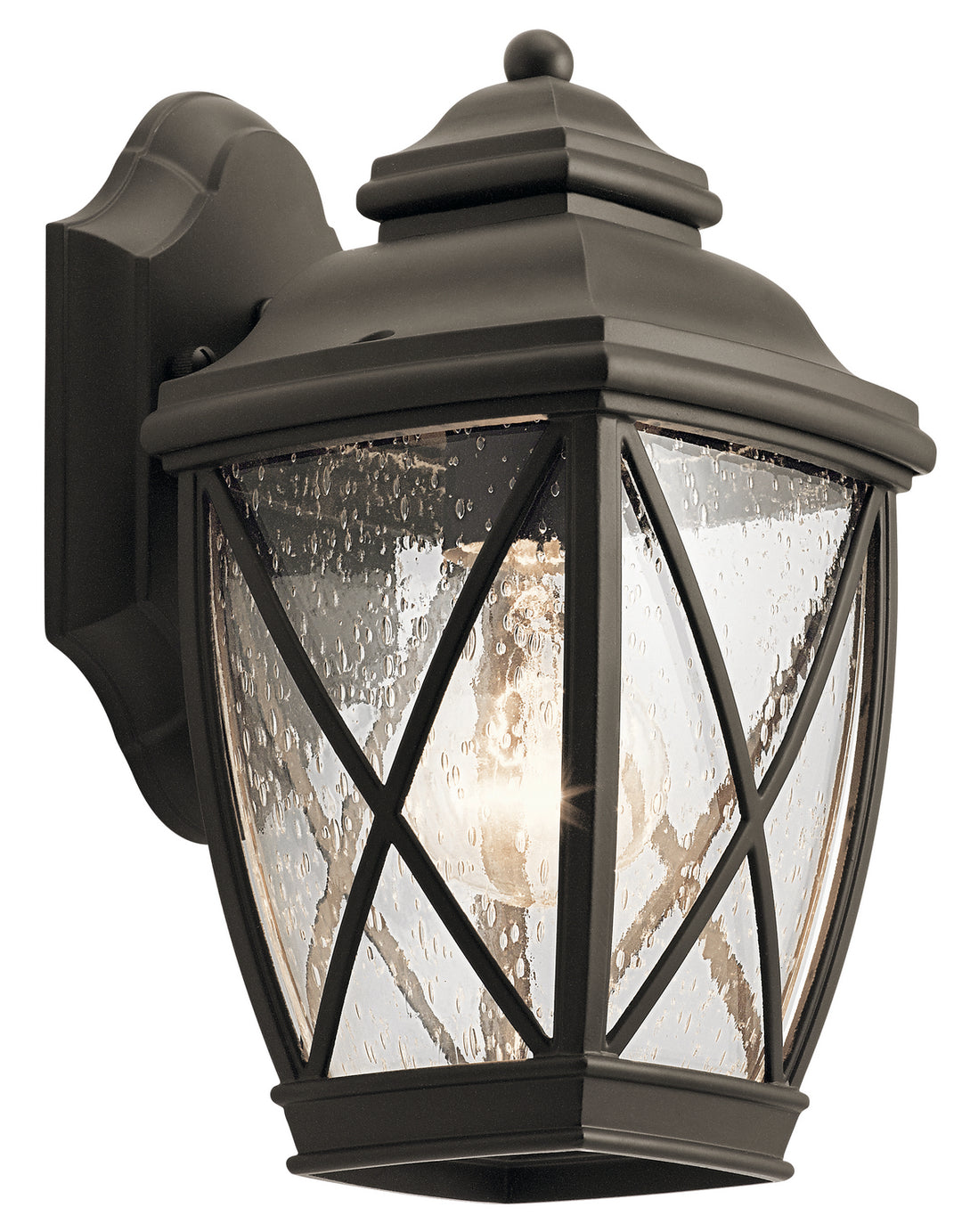 Kichler Canada - 49840OZ - One Light Outdoor Wall Mount - Tangier - Olde Bronze