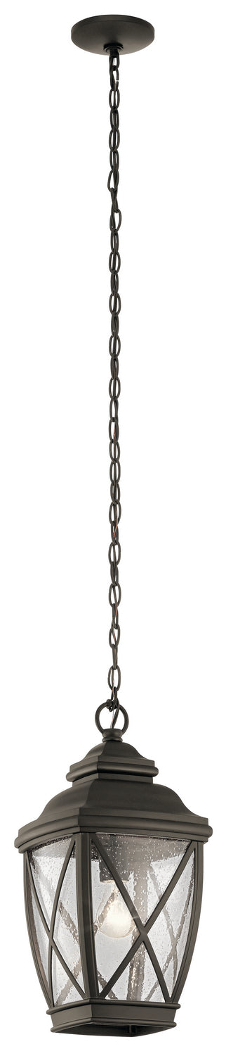 Kichler Canada - 49844OZ - One Light Outdoor Pendant - Tangier - Olde Bronze