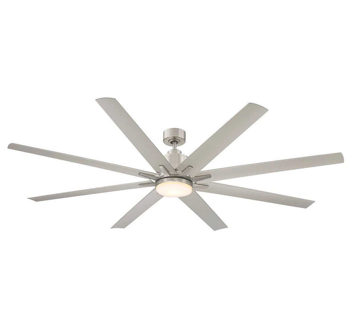 Meridian - M2025BN - 72" Outdoor Ceiling Fan - Bluffton - Brushed Nickel