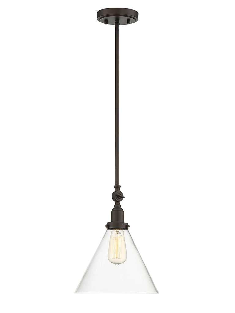 Savoy House - 7-9132-1-13 - One Light Pendant - Drake - English Bronze