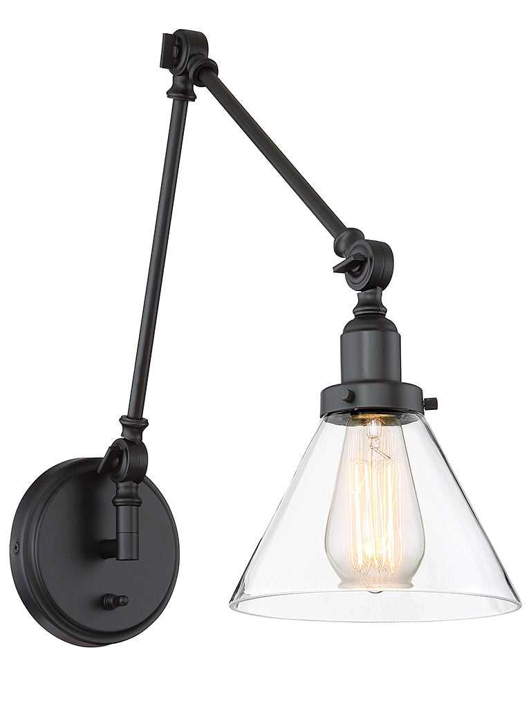 Drake One Light Wall Sconce in English Bronze Savoy House