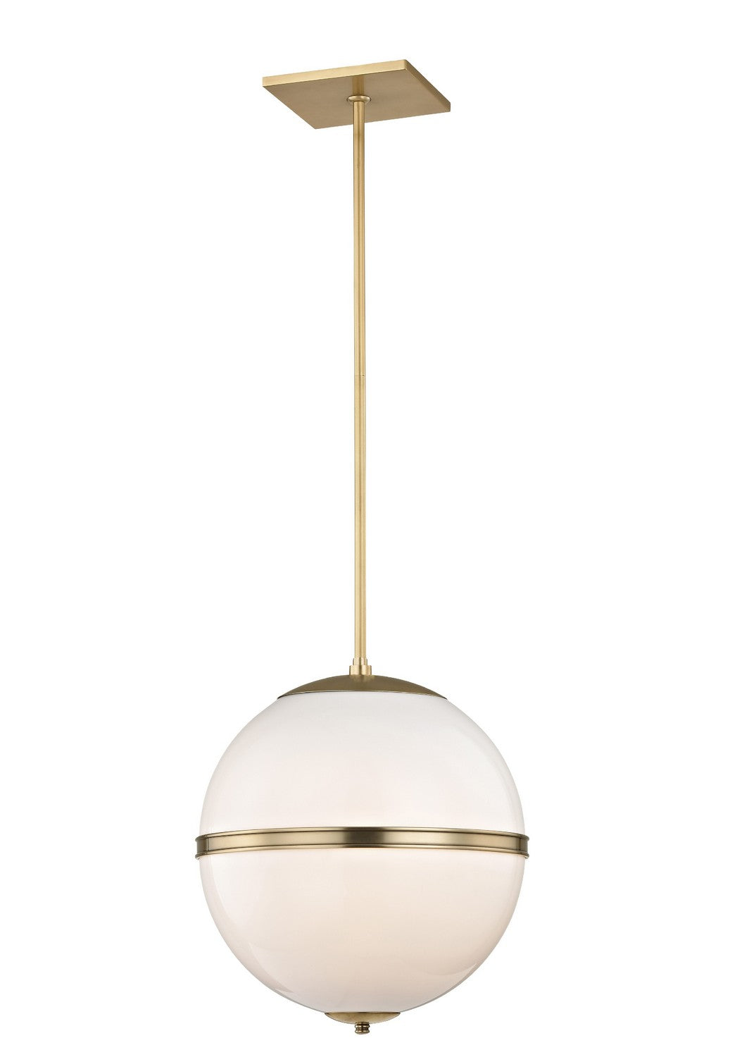 Truax Four Light Mini Chandelier in Aged Brass - available from The Lighting Shoppe, trusted by Canadian homeowners