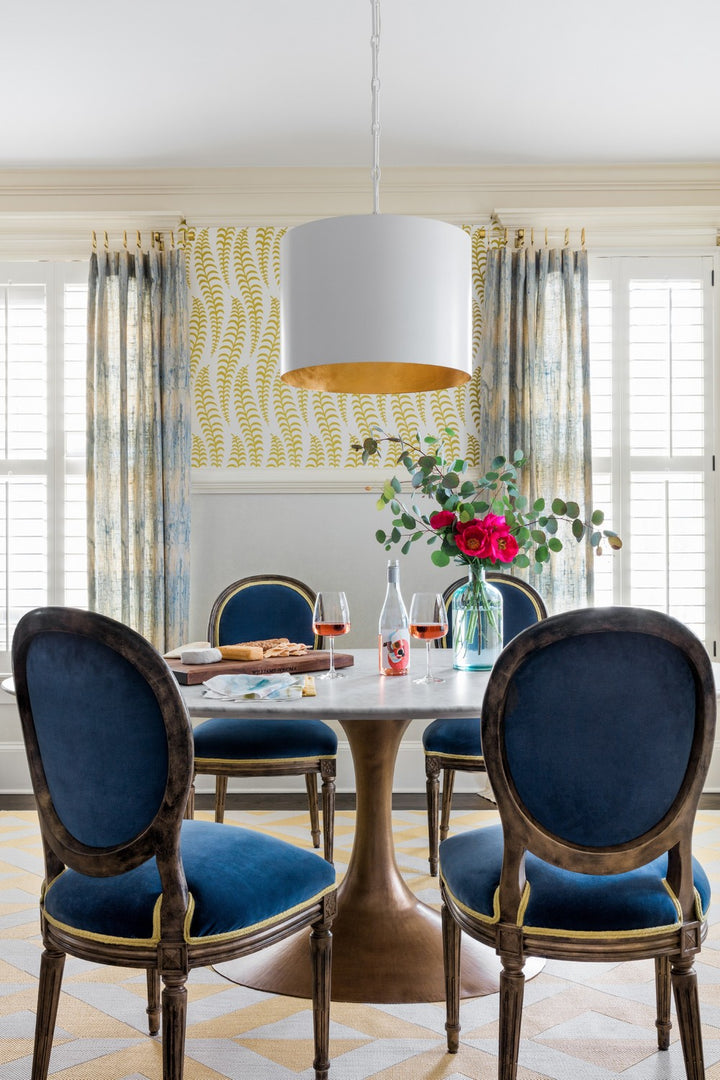 Crystorama - 8686-MT-GA - Six Light Chandelier - Alston - Matte White + Antique Gold