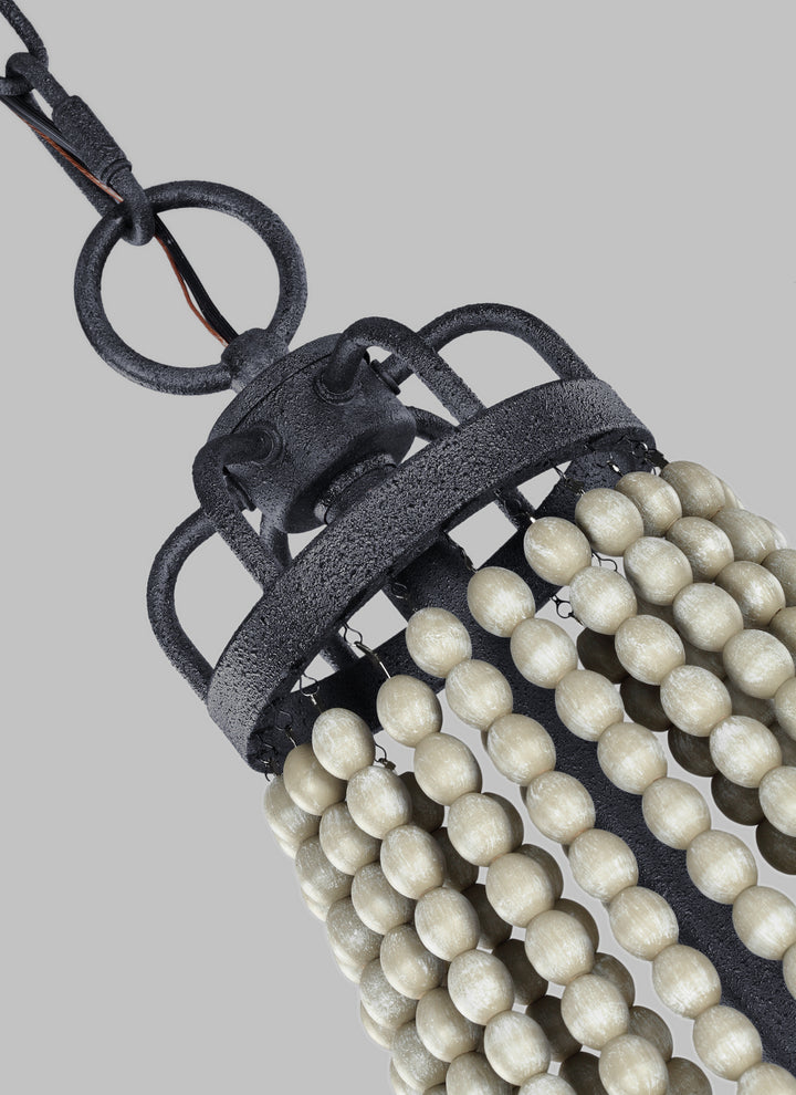 Visual Comfort Studio Canada - F3129/6DWZ/DWG - Six Light Chandelier - Nori - Dark Weathered Zinc / Driftwood Grey