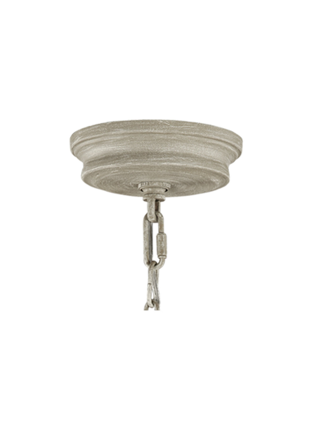 Visual Comfort Studio Canada - F3132/6FWO/DWW - Six Light Chandelier - Beverly - French Washed Oak / Distressed White Wood