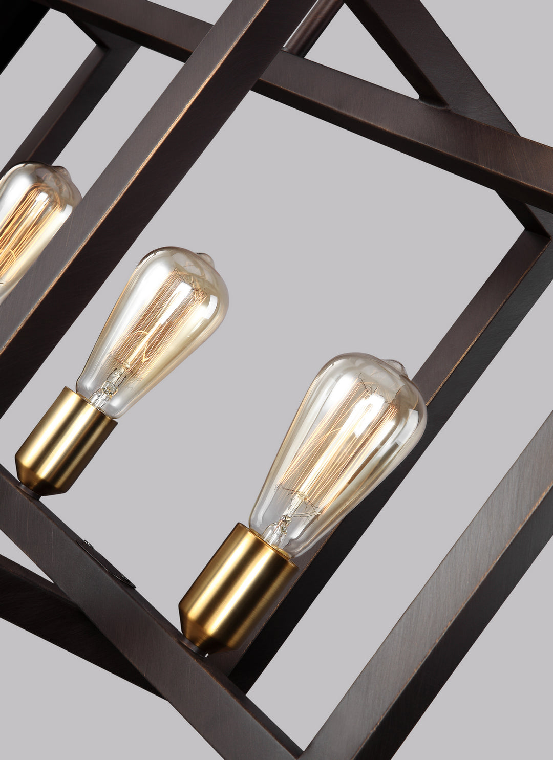 Visual Comfort Studio Canada - F3147/5NWB - Five Light Island Chandelier - Finnegan - New World Bronze