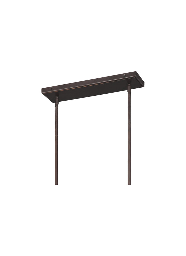 Visual Comfort Studio Canada - F3148/7NWB - Seven Light Island Chandelier - Finnegan - New World Bronze