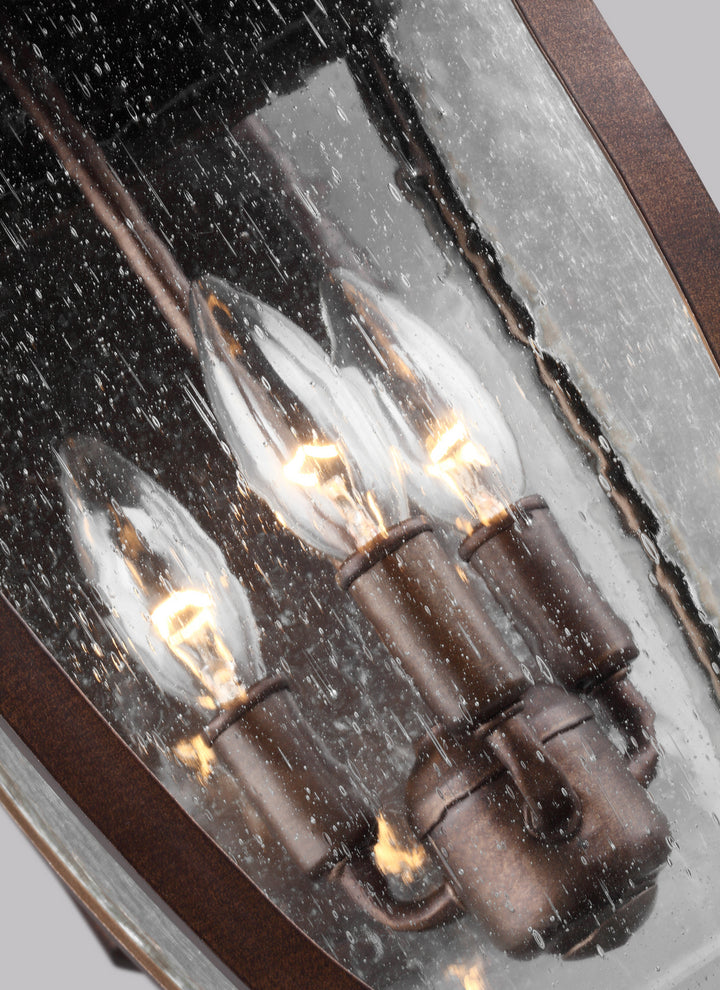 Visual Comfort Studio Canada - OL13102PTBZ - Three Light Outdoor Wall Lantern - Oakmont - Patina Bronze