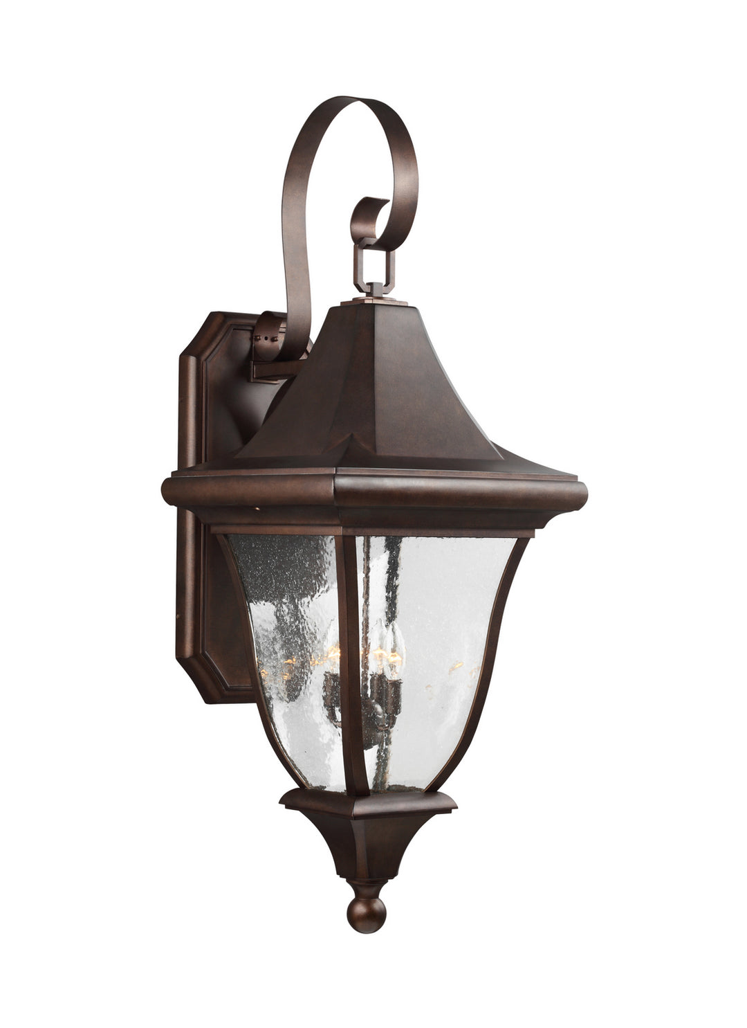 Oakmont Four Light Outdoor Wall Lantern in Patina Bronze - available from The Lighting Shoppe, trusted by Canadian homeowners