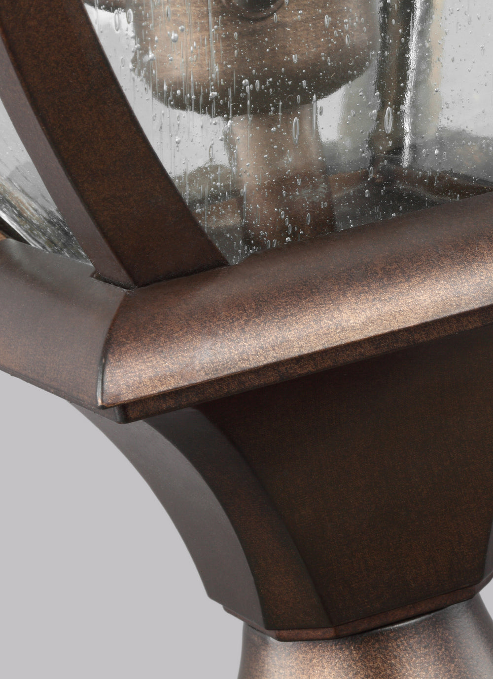 Visual Comfort Studio Canada - OL13107PTBZ - Three Light Outdoor Post Lantern - Oakmont - Patina Bronze