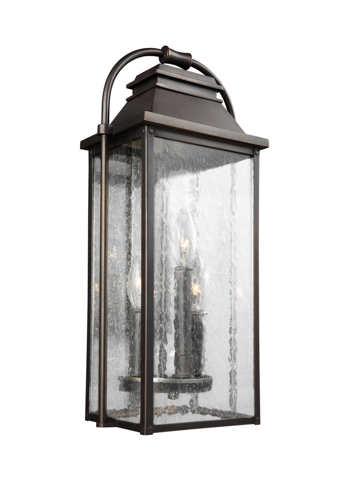 Wellsworth Three Light Lantern in Antique Bronze - available from The Lighting Shoppe, trusted by Canadian homeowners