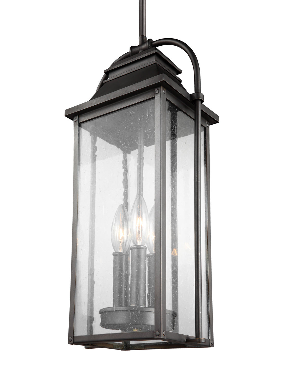 Wellsworth Three Light Pendant in Antique Bronze - available from The Lighting Shoppe, trusted by Canadian homeowners