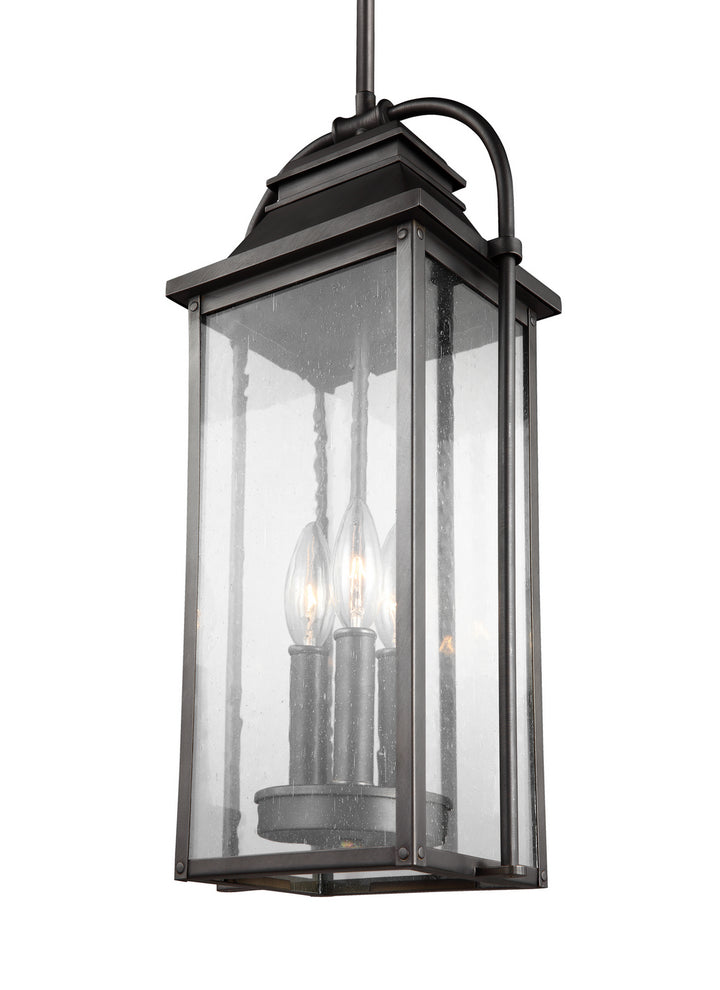 Wellsworth Three Light Pendant in Antique Bronze - available from The Lighting Shoppe, trusted by Canadian homeowners