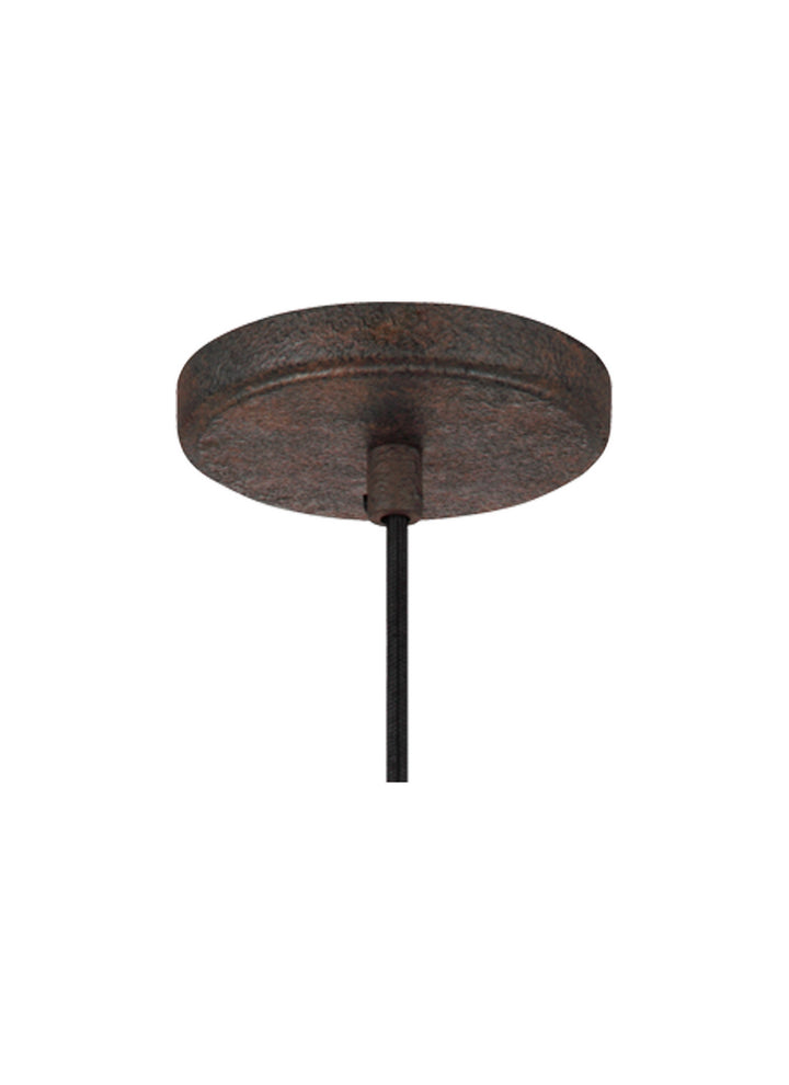 Generation Lighting Canada - P1449DWI - One Light Pendant - Loras - Dark Weathered Iron