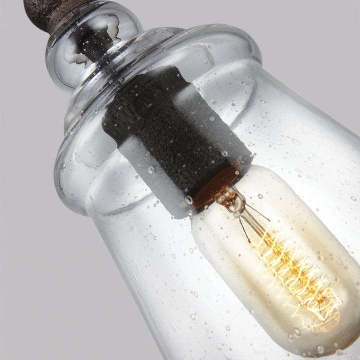 Generation Lighting Canada - P1449DWI - One Light Pendant - Loras - Dark Weathered Iron