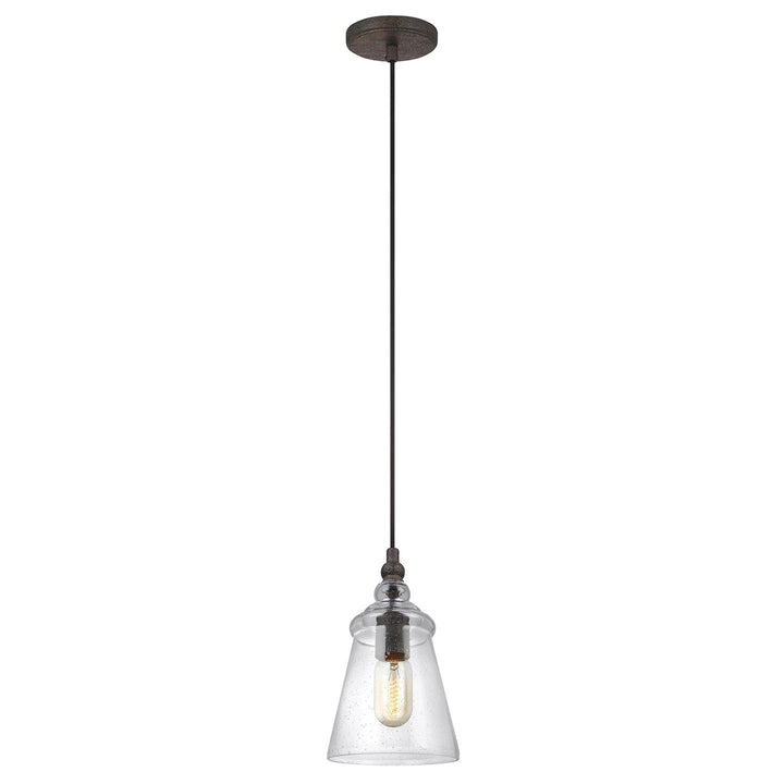 Generation Lighting Canada - P1449DWI - One Light Pendant - Loras - Dark Weathered Iron