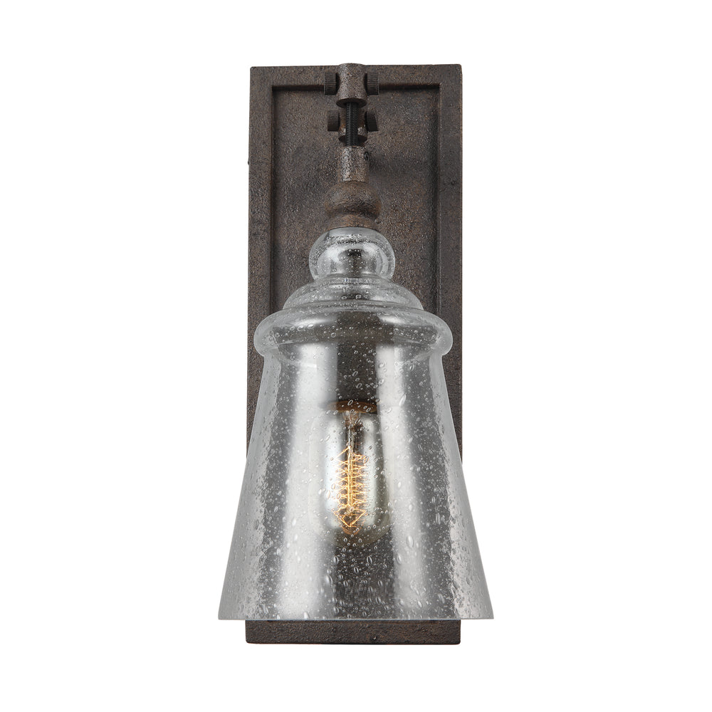Generation Lighting Canada - WB1850DWI - One Light Wall Sconce - Loras - Dark Weathered Iron
