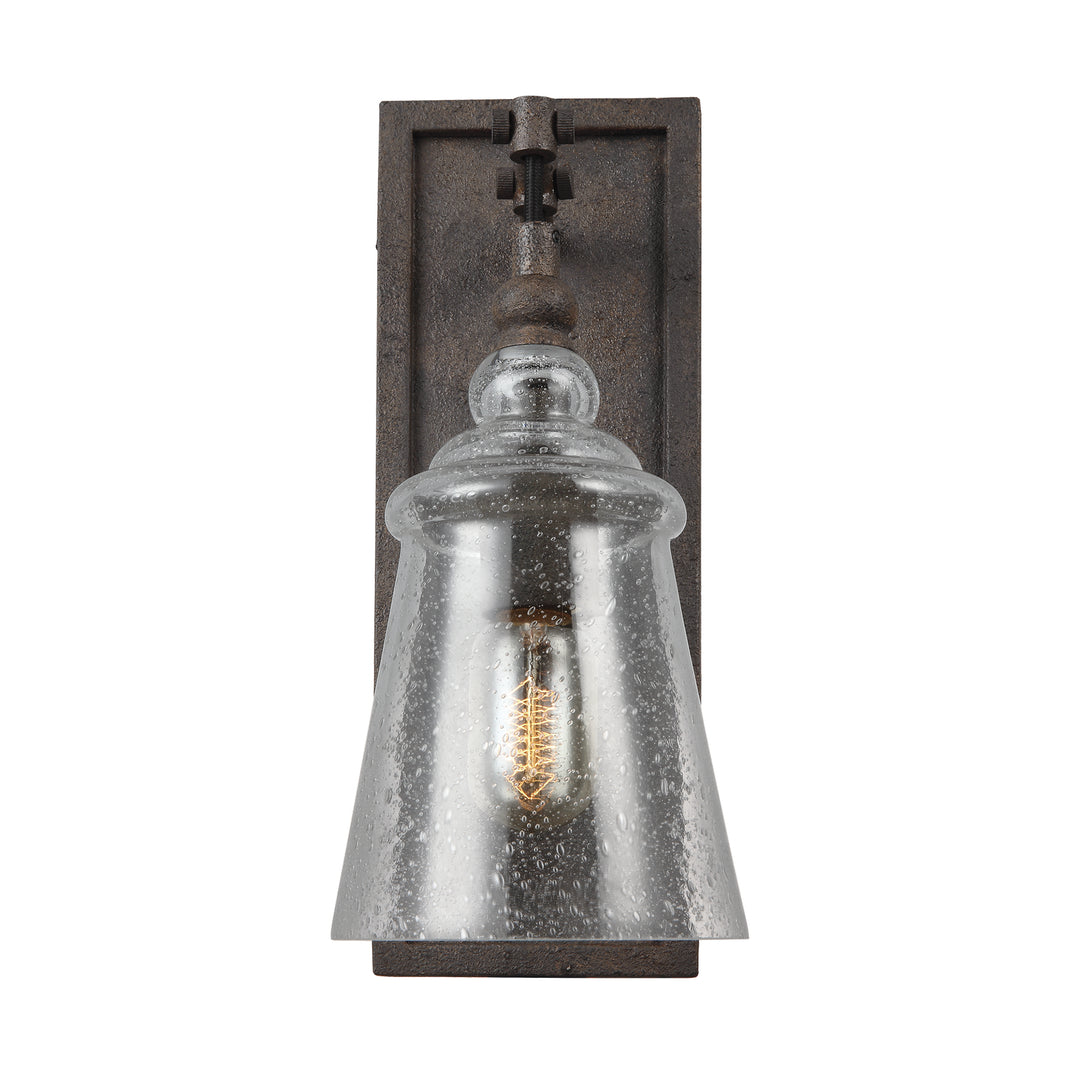 Generation Lighting Canada - WB1850DWI - One Light Wall Sconce - Loras - Dark Weathered Iron
