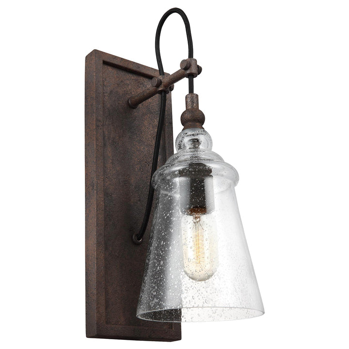Generation Lighting Canada - WB1850DWI - One Light Wall Sconce - Loras - Dark Weathered Iron