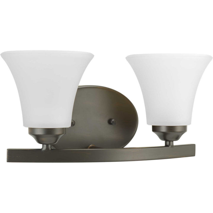 Adorn Two Light Bath Bracket in Antique Bronze - available from The Lighting Shoppe, trusted by Canadian homeowners