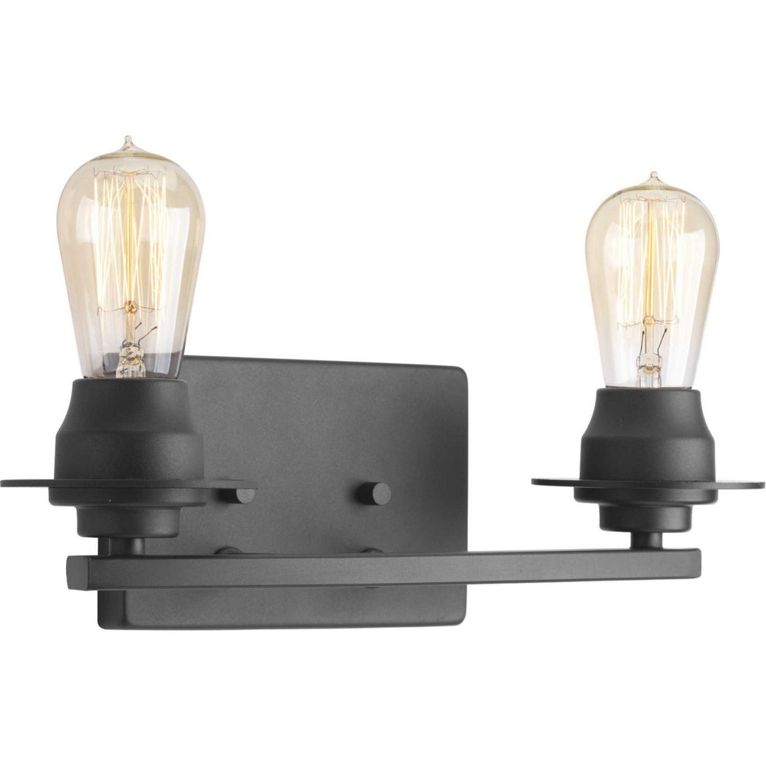 Debut Two Light Bath in Graphite - available from The Lighting Shoppe, trusted by Canadian homeowners