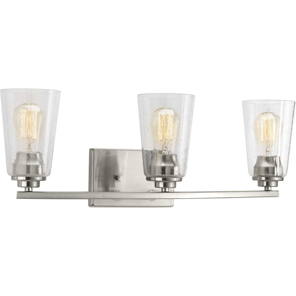 Progress Canada - P300010-009 - Three Light Bath - Debut - Brushed Nickel