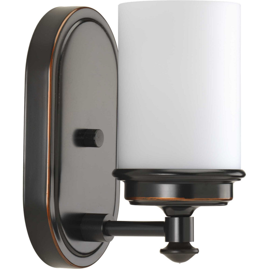 Glide One Light Bath in Rubbed Bronze - available from The Lighting Shoppe, trusted by Canadian homeowners