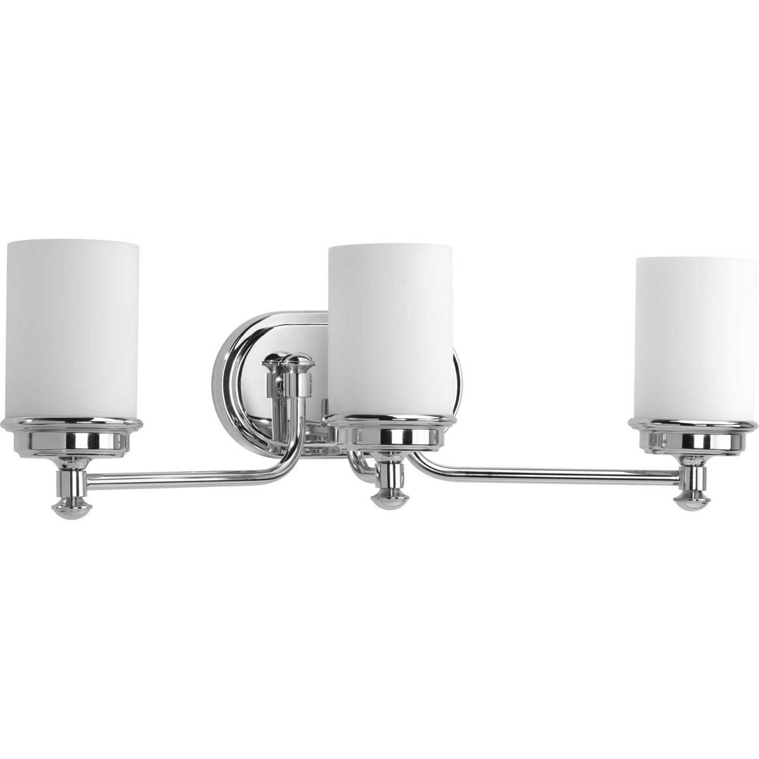 Glide Three Light Bath in Polished Chrome - available from The Lighting Shoppe, trusted by Canadian homeowners