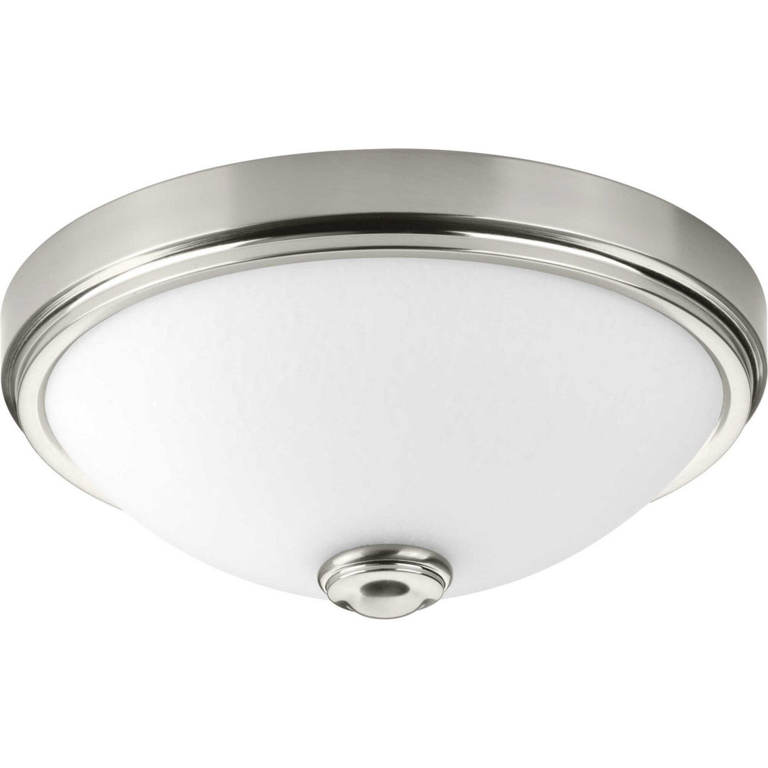 Progress Canada - P350007-009-30 - LED Flush Mount - LED Linen - Brushed Nickel