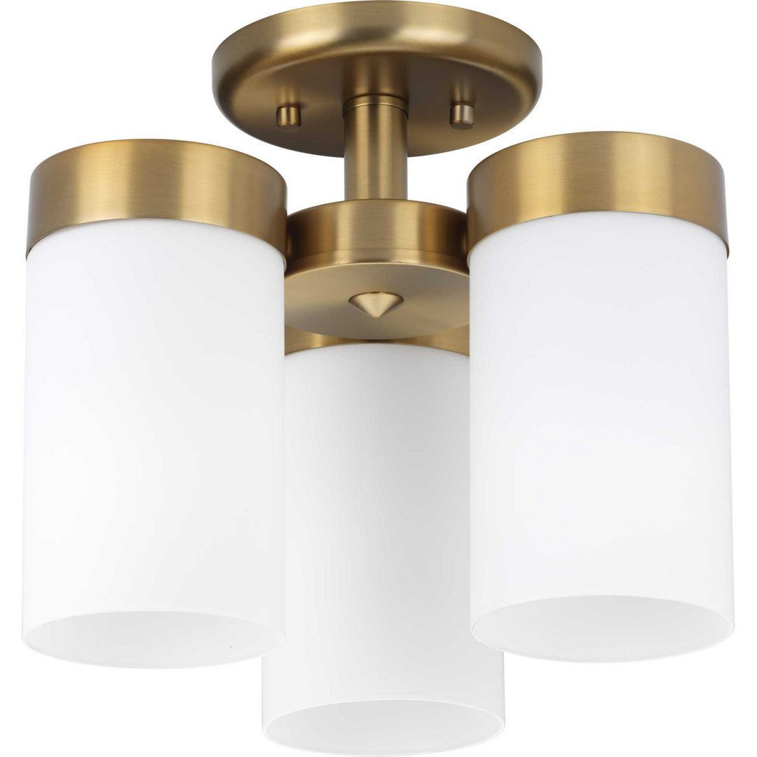Progress Canada - P350040-109 - Three Light Flush Mount - Elevate - Brushed Bronze