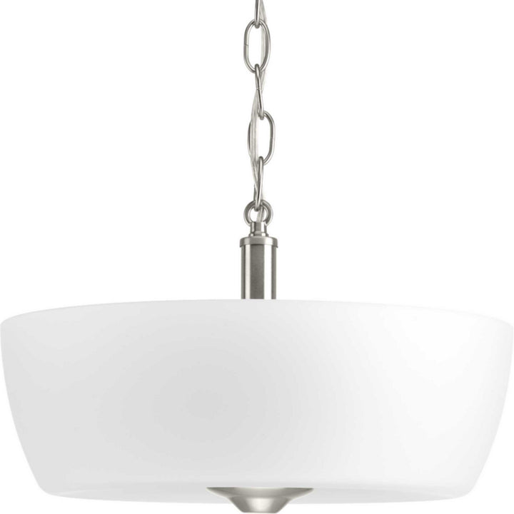 Progress Canada - P350060-009 - Two Light Semi-Flush Mount - Leap - Brushed Nickel
