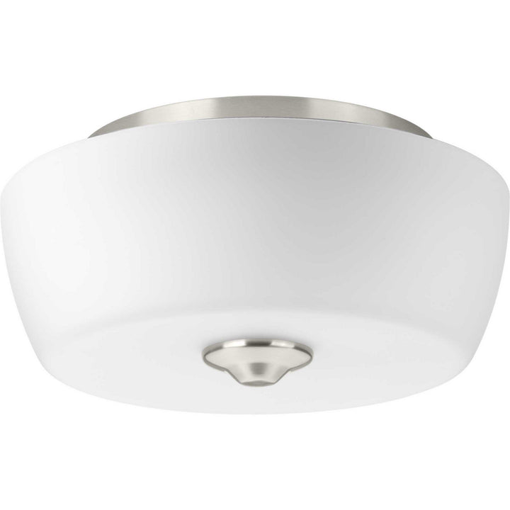 Progress Canada - P350061-009 - Two Light Flush Mount - Leap - Brushed Nickel