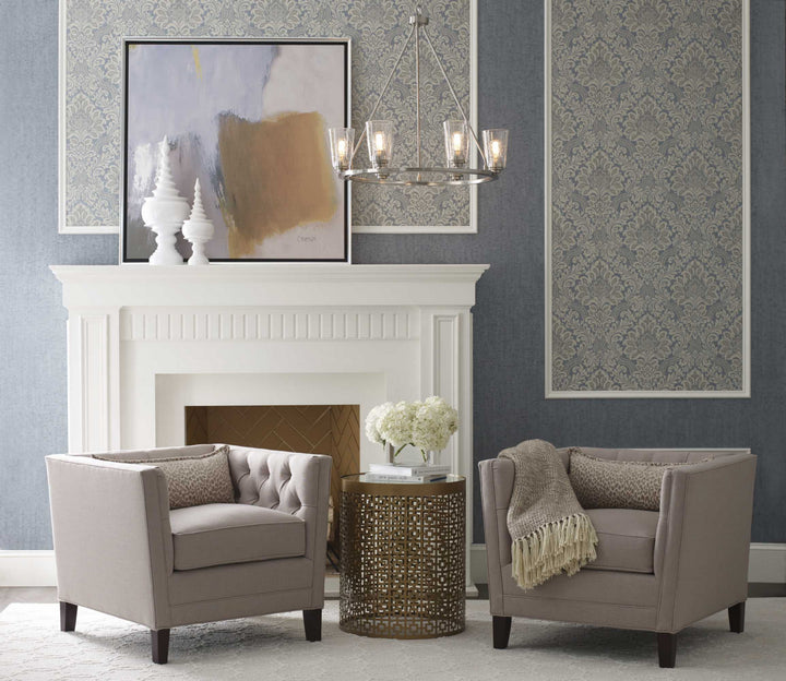 Progress Canada - P400015-009 - Six Light Chandelier - Debut - Brushed Nickel