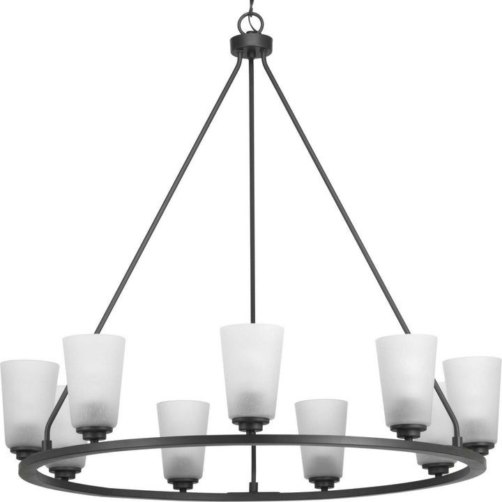 Progress Canada - P400016-143 - Nine Light Chandelier - Debut - Graphite