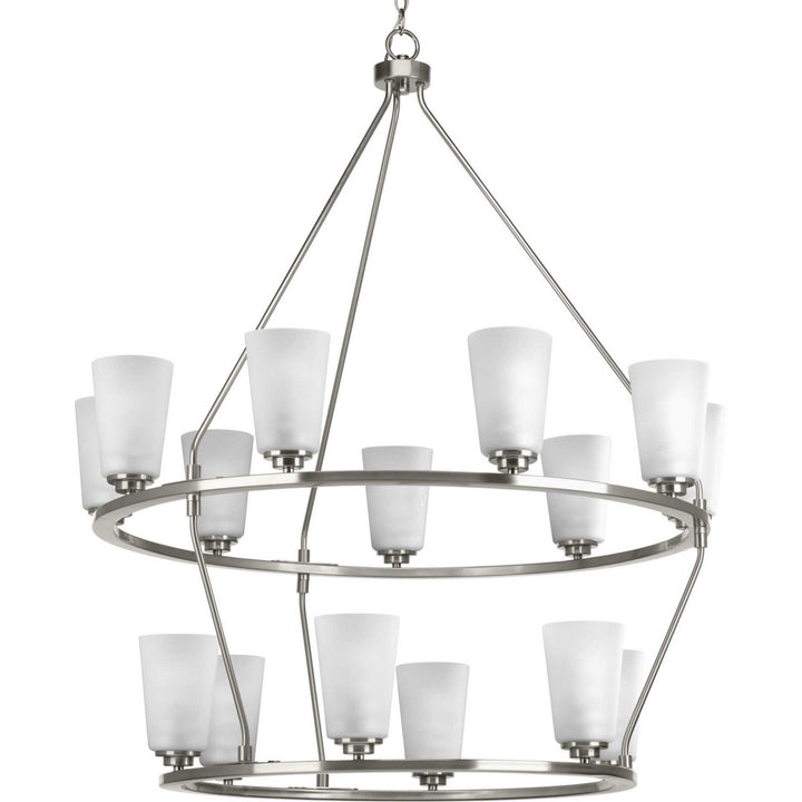 Progress Canada - P400017-009 - 15 Light Chandelier - Debut - Brushed Nickel