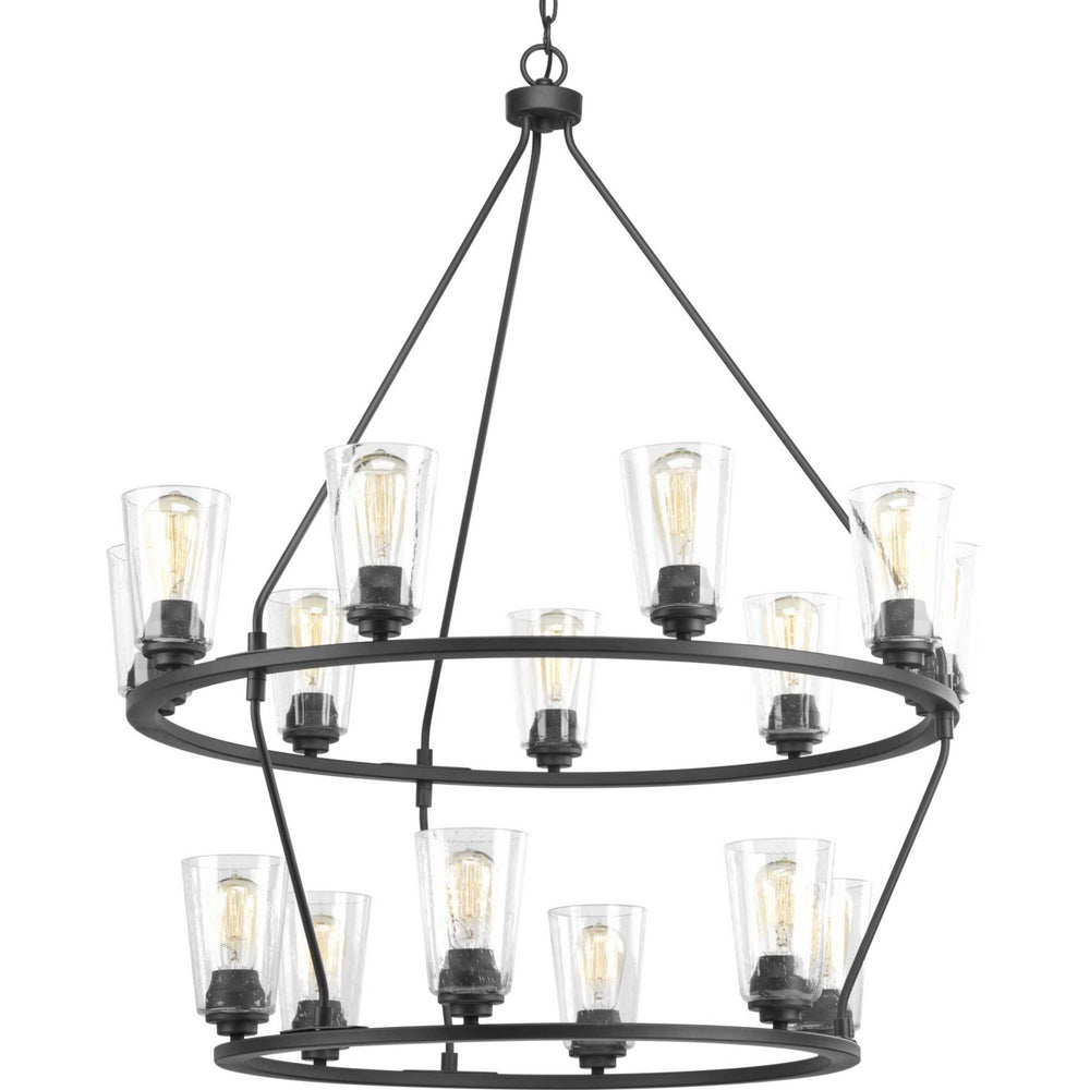 Progress Canada - P400017-143 - 15 Light Chandelier - Debut - Graphite
