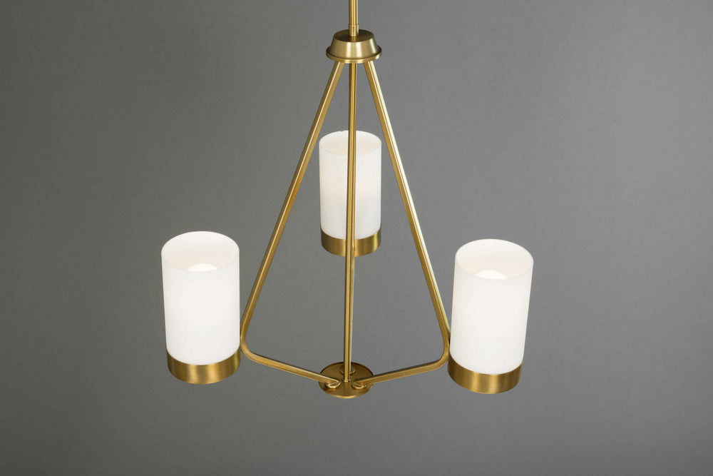Progress Canada - P400021-109 - Three Light Chandelier - Elevate - Brushed Bronze