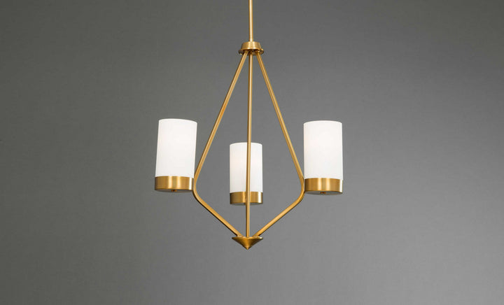 Progress Canada - P400021-109 - Three Light Chandelier - Elevate - Brushed Bronze