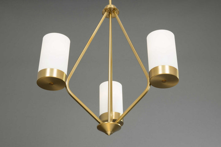 Progress Canada - P400021-109 - Three Light Chandelier - Elevate - Brushed Bronze